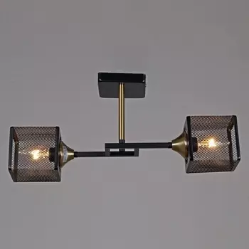 Потолочная люстра на штанге Reluce 06400-0.3-02 BK+COP