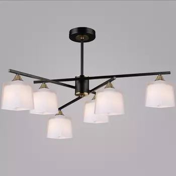 Потолочная люстра на штанге Reluce 06668-0.3-06 BK+COP