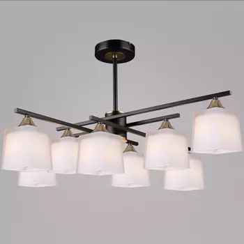 Потолочная люстра на штанге Reluce 06668-0.3-08 BK+COP