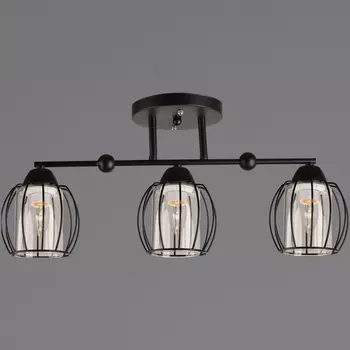 Потолочная люстра на штанге Reluce 07579-0.3-03 BK