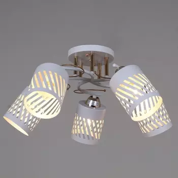 Потолочная люстра на штанге Reluce 08235-0.3-05 WT+FG