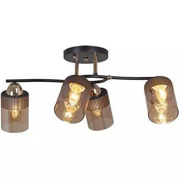 Потолочная люстра на штанге Reluce 09131-3.3-04 FG+BK