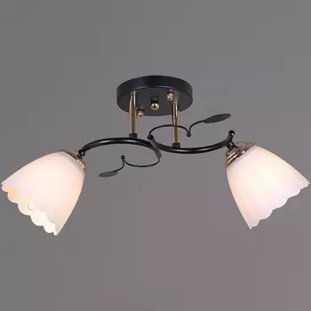 Потолочная люстра на штанге Reluce 10134-0.3-02 BK+FG