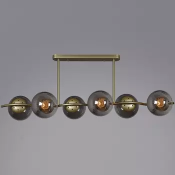 Потолочная люстра на штанге Reluce 36363-0.3-06 5038GD в форме шара