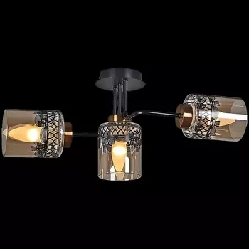 Потолочная люстра на штанге Reluce 61714-0.3-2+1