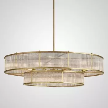 Потолочная люстра на штанге Rh Marais Round Chandelier D120 By ImperiumLoft 40,2668 228943-22