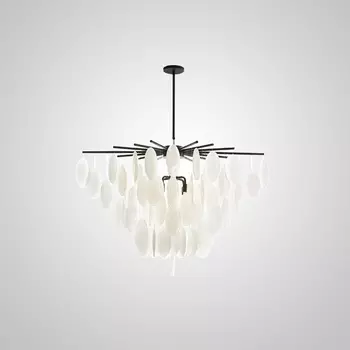 Потолочная люстра на штанге Ritta D68 Black By ImperiumLoft Ritta01 196784-23