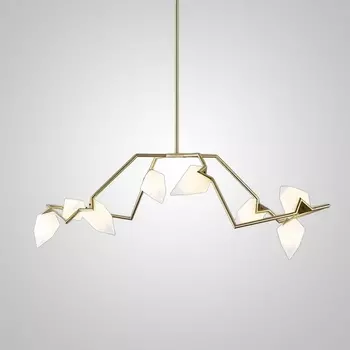 Потолочная люстра на штанге Seed L8 By ImperiumLoft Peach01 241423-26