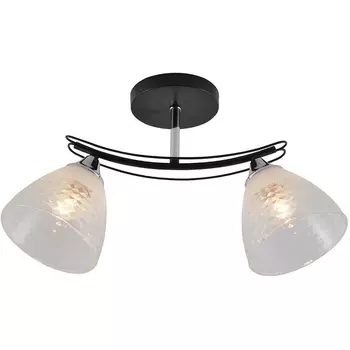 Потолочная люстра на штанге Seven Fires Dzhoun SF3382/2C-BK-CR-WT