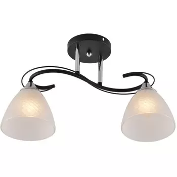 Потолочная люстра на штанге Seven Fires Nuala SF3372/2C-BK-CR-WT