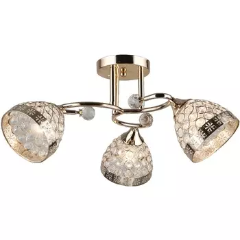 Потолочная люстра на штанге SL4042-3 GD Мелодия Света SL1N 000056999