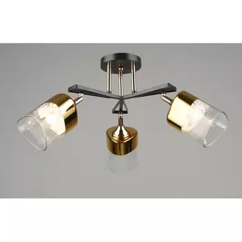 Потолочная люстра на штанге SL4350-3 CF+GD Мелодия Света SL1N 000065852