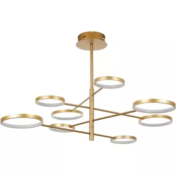 Потолочная люстра на штанге светодиодная MyFar Eva MR1221-8CL