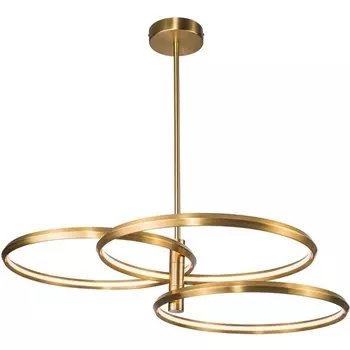 Потолочная люстра на штанге светодиодная Kink Light 08203,20P(3000K) бронза Led 54w (3000k)