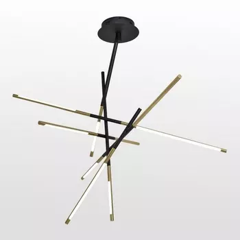 Потолочная люстра на штанге светодиодная Lussole Hardeman LSP-7210