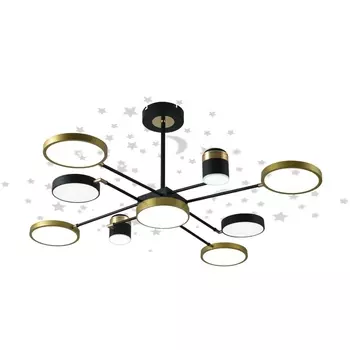 Потолочная люстра на штанге светодиодная с ДУ Ritter Notte 51630 3