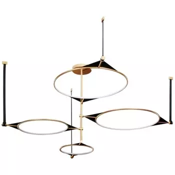 Потолочная люстра на штанге Odeon Light Vikema 4995/150L