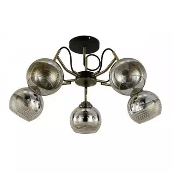 Потолочная люстра с узором в полоску на штанге De City Вита 220013805