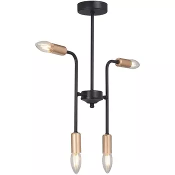 Потолочная люстра на штанге Vitaluce V3022-1/4PL