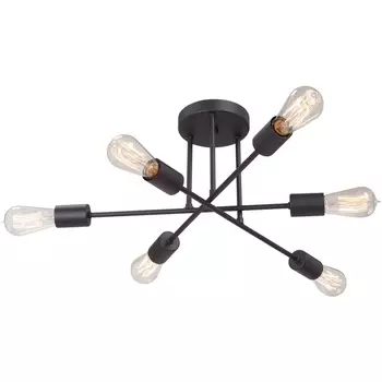 Потолочная люстра на штанге Vitaluce V3764-1/6PL