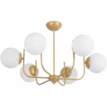 Потолочная люстра на штанге Vitaluce V3957-8/6PL