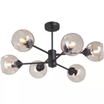 Потолочная люстра на штанге Vitaluce V39930-13/6PL в форме шара