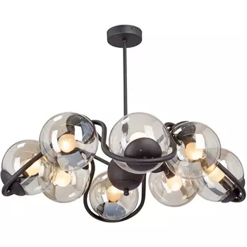 Потолочная люстра молекулы на штанге Vitaluce V4003-1/8PL