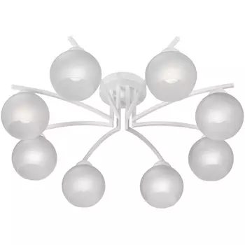 Потолочная люстра на штанге Vitaluce V4285-0/8PL шарики