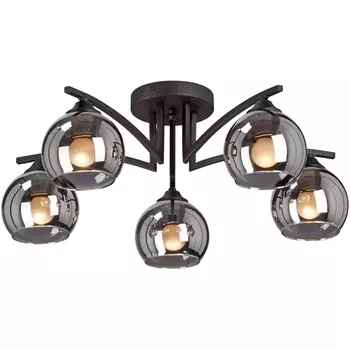 Потолочная люстра на штанге Vitaluce V4285-1/5PL шарики