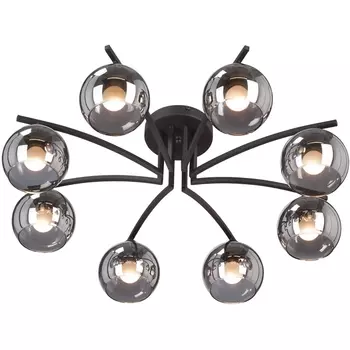 Потолочная люстра на штанге Vitaluce V4285-1/8PL шарики