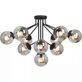 Потолочная люстра молекулы на штанге Vitaluce V4287-1/10PL