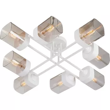 Потолочная люстра на штанге Vitaluce V4831-0/8PL