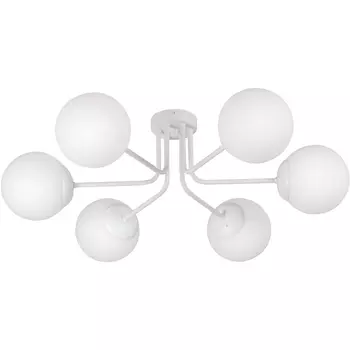 Потолочная люстра на штанге Vitaluce V4995-0/6PL в форме шара