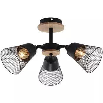 Потолочная люстра на штанге Wedo Light Mert WD3525/3C-BK-CR-BK