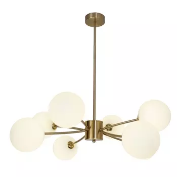 Потолочная люстра IP21 на штанге Zortes Blo ZRS.1777.08 шарики