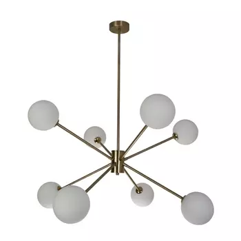 Потолочная люстра IP21 на штанге Zortes Ragy ZRS.1893.08 шарики