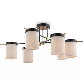 Потолочная люстра на штангу Freya Bogy FR5377CL-06B