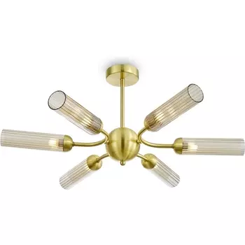 Потолочная люстра на штангу Freya Borgy FR5379CL-06G