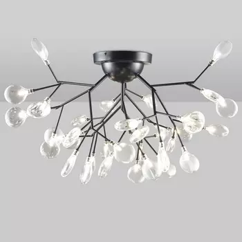 Потолочная люстра Natali Kovaltseva Grace ll GRACE 75126/36С BLACK