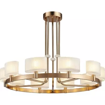 Потолочная люстра Newport 4330 4338+2/C new gold