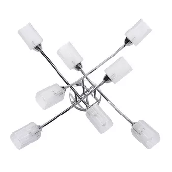 Потолочная люстра с узором в полоску DeMarkt Олимпия 638011808