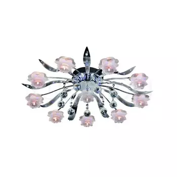 Потолочная люстра Omnilux OML-131 OML-13107-10 с цветами