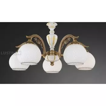 Потолочная люстра PL.8625/5 Reccagni Angelo 8625 PL 8625/5