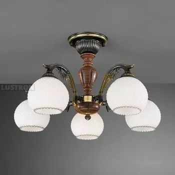 Потолочная люстра PL.8630/5 Reccagni Angelo 8630 PL 8630/5