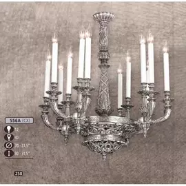 Потолочная люстра премиум 556A/12 CX (Riperlamp)