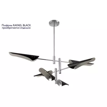 Потолочная люстра SP6 Crystal Lux Rafael CHROME