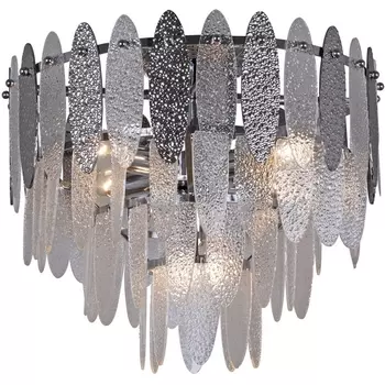 Потолочная люстра хрустальная Reluce 09031-3.3-06 CR