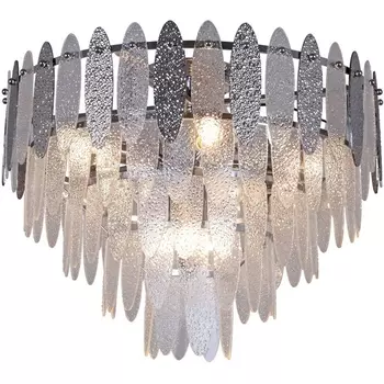 Потолочная люстра хрустальная Reluce 09031-3.3-08 CR