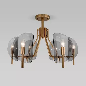 Потолочная люстра 60135/6 Eurosvet ROCCO латунь