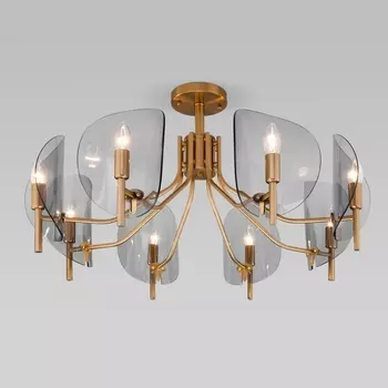 Потолочная люстра 60135/8 Eurosvet ROCCO латунь